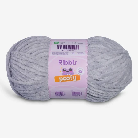 Ribblr Poofy - Silver