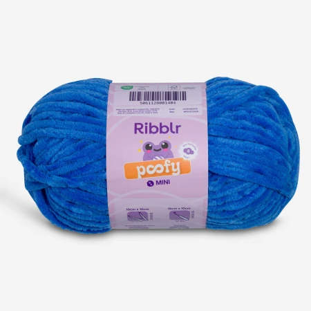 Ribblr Poofy Mini - Blue