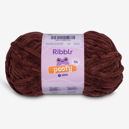Ribblr Poofy Mini - Brown