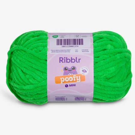 Ribblr Poofy Mini - Green