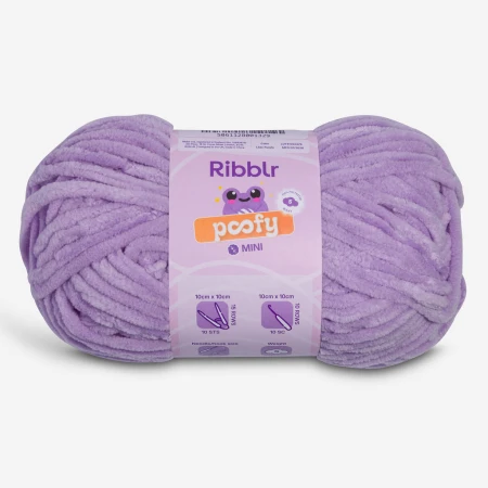 Ribblr Poofy Mini - Lilac Purple