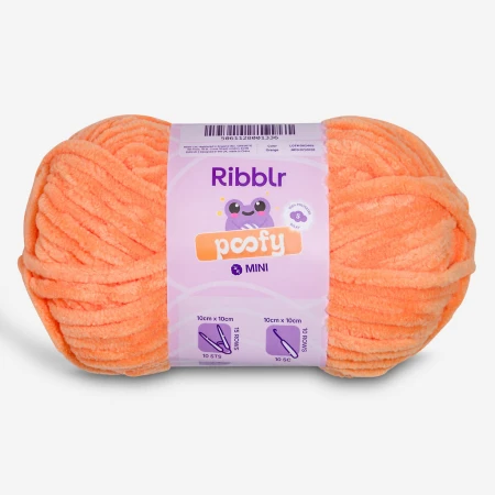 Ribblr Poofy Mini - Orange