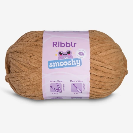 Ribblr Smooshy - Soft Brown