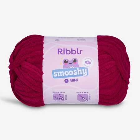Ribblr Smooshy Mini - Maroon
