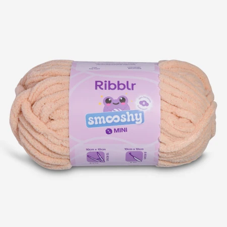 Ribblr Smooshy Mini - Pale Peach