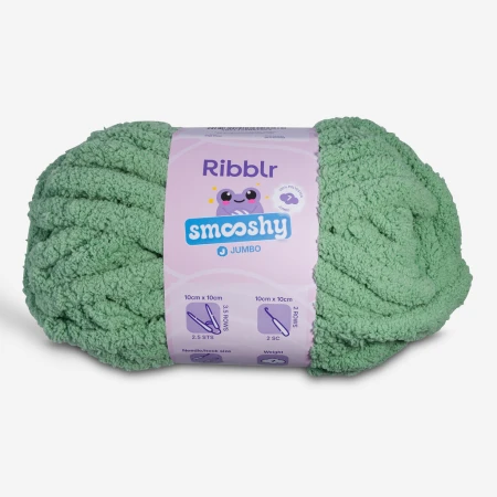 Ribblr Smooshy Jumbo - Sage Green